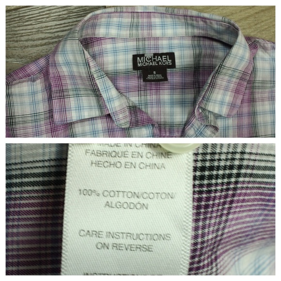 Gentlemen Michael Kors Size S Long Sleeve Shirt - Picture 5 of 6